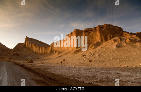 Vallée de la Lune, Désert d'Atacama, Chili Banque D'Images