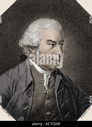 Les banques, Joseph, 13.2.1744 - 19.6.1820, la naturaliste, portrait, gravure de Laurens, 19e siècle, plus tard, aux couleurs de l'artiste , Copyright n'a pas à être effacée Banque D'Images
