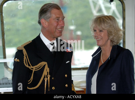 Le Prince Charles et Camilla Duc et Duchesse de Cornouailles Banque D'Images