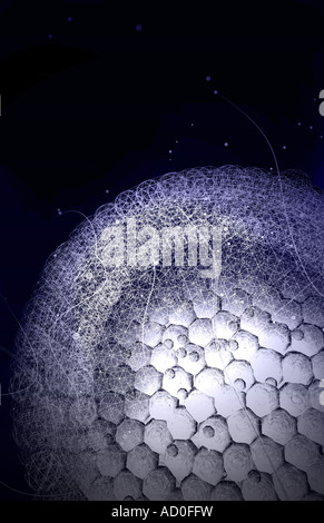 Les lipoprotéines de faible densité Banque D'Images