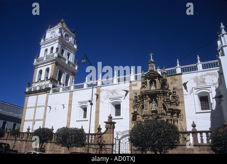 Metropolitan Cathedral et Plaza 25 de Mayo, Sucre, Bolivie Banque D'Images