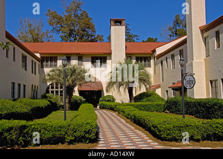 Wakulla Springs State Park Wakulla Lodge Florida Banque D'Images