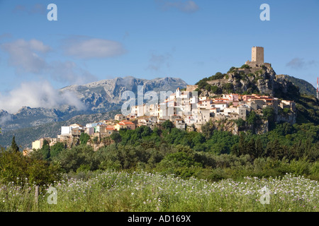 Posada, Sardaigne, Italie Banque D'Images