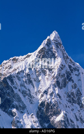 Pic de Montagne, Région de Titan, Khumbu, Népal Banque D'Images