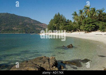 Ko Lipe, Ko Tarutao National Marine Park, Ranong, Thaïlande Banque D'Images