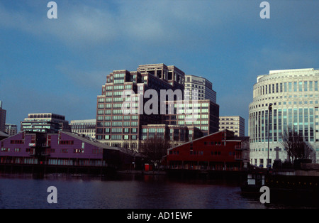 Formulaire Heron Quays, Docklands, London, UK Banque D'Images