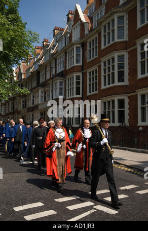 Tim Ahern, maire du gouvernement local, et Robert Freeman, maire adjoint. The Royal Borough of Kensington and Chelsea London W8 2000S 2006 UK HOMER SYKES Banque D'Images