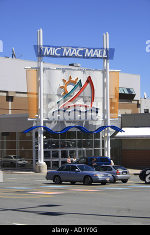 Entrée du centre commercial micmac à Halifax, Nouvelle-Écosse, Canada, Amérique du Nord. Photo par Willy Matheisl Banque D'Images