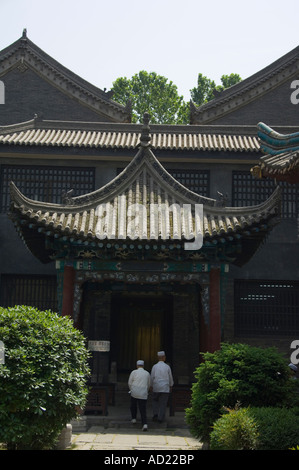 La Grande Mosquée située dans le quartier musulman accueil à la communauté hui Xian City dans la province du Shaanxi en Chine Banque D'Images