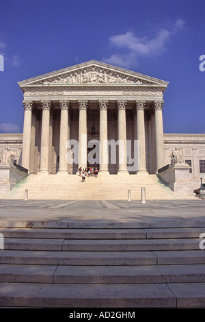 Bâtiment de la Cour suprême des États-Unis, Washington, DC, USA Banque D'Images