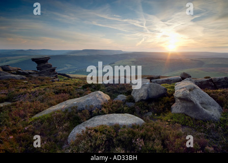 ''Salt Cave sur "erwent' dans le Derbyshire 'Grande-bretagne' Banque D'Images