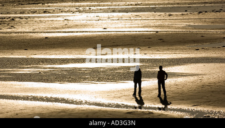 St Aubins Bay St Helier Jersey Banque D'Images