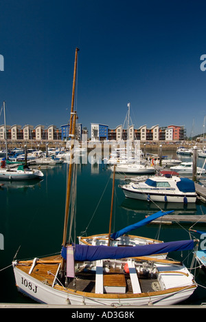 Marina, St Helier, Jersey. Banque D'Images