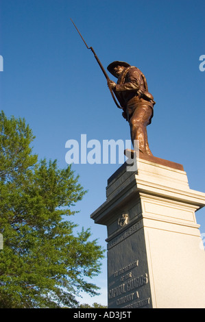 Statut sur le terrain de la MacArthur Museum de l'histoire militaire de l'Arkansas à Little Rock en Arkansas Banque D'Images