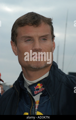 David Coulthard (GBR) lors d'essais de Formule 1 2007 Banque D'Images