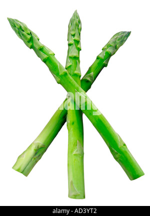 Couper les asperges Banque D'Images