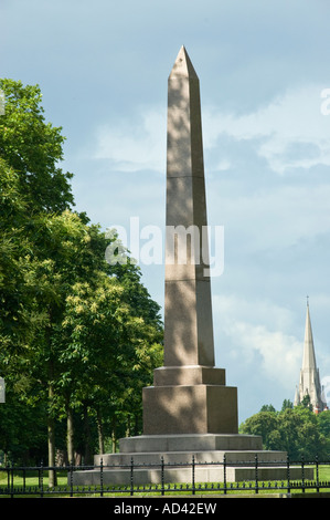 Monument de Speke, Kensington Gardens, London England UK Europe Banque D'Images