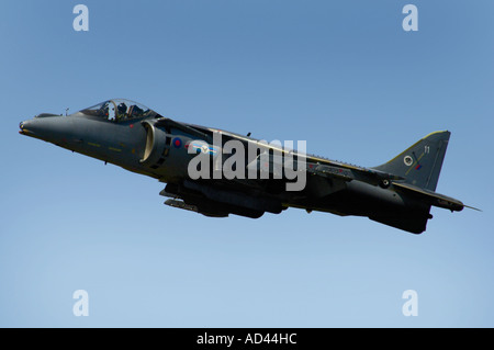 A Harrier Jumpjet en vol. Banque D'Images