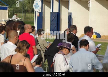 L'affichage à l'hippodrome anneau parade Banque D'Images