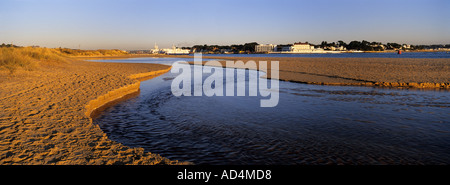 Shell Bay de Sandbanks, Poole, Dorset, England, UK Banque D'Images