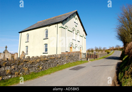 Chapelle de la congrégation de Beulah au Beulah Powys Pays de Galles UK construit 1821 et 1883 reconstruit 1841 Banque D'Images