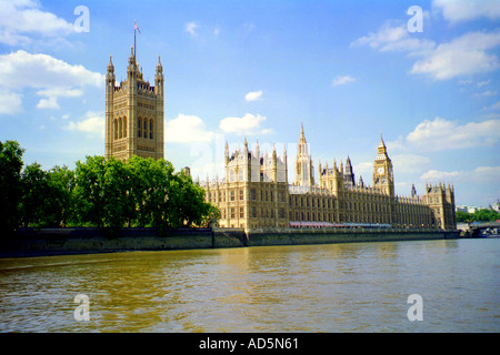 Le Parlement britannique à Londres Angleterre Royaume-Uni Banque D'Images