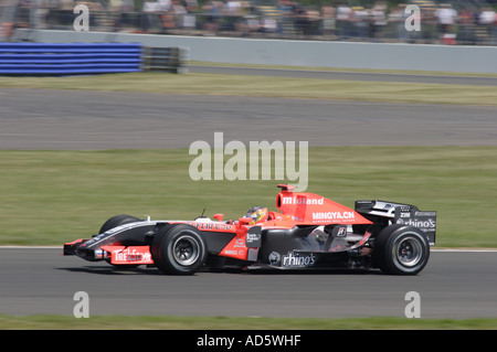 Tiago Monteiro Midland MF1 Toyota British Grand Prix F1 Silverstone Juin 2006 Banque D'Images