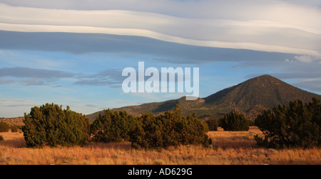 Les formations de nuages inhabituels dans le nord de l'Arizona Banque D'Images