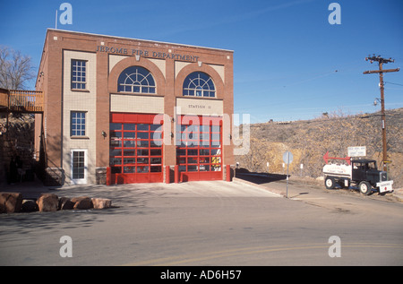 Fire Station, Jerome, Arizona Banque D'Images