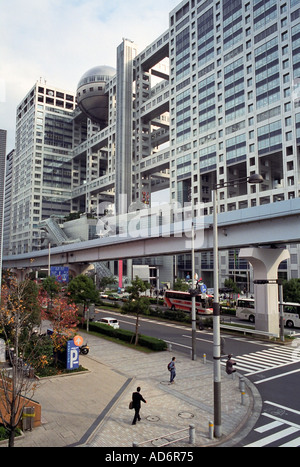 Fuji Television Network siège à Tokyo Odaiba Banque D'Images