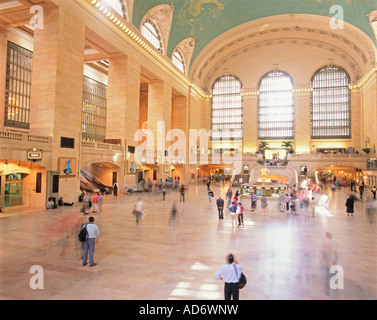 Main Concourse, Grand Central terminal (Station) 42nd Street et Park Avenue, Manhattan, New York, New York State, Etats-Unis Banque D'Images