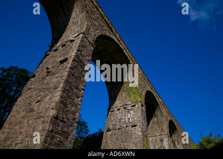 Viaduc Ferroviaire sur la ligne désaffectée à Dungarvan Waterford, maintenant partie de la piste, près de Greenway Deise Stradbally, comté de Waterford, Irlande Banque D'Images