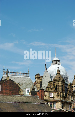 Skyline Vicaire Lane Leeds West Yorkshire Angleterre Banque D'Images