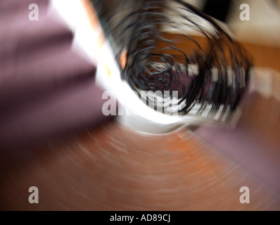 Mouvement dans l'escalier Banque D'Images