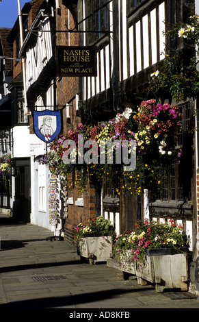 Nash's House, Stratford-upon-Avon, Warwickshire, England, UK Banque D'Images