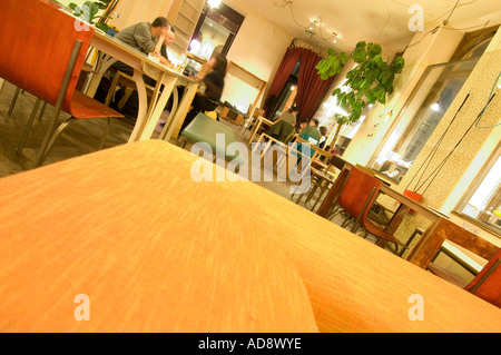 Cafe Das Möbel Banque D'Images