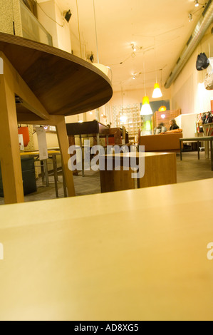 Cafe Das Möbel Banque D'Images