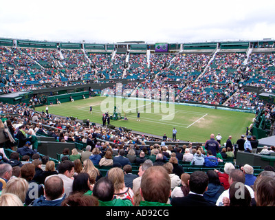 Tournoi de Wimbledon Banque D'Images