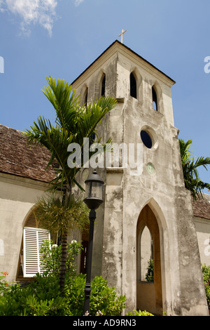 La Cathédrale de Saint François Xavier, à l'Ouest et l'Ouest Hill Street, Nassau, New Providence, Bahamas. Banque D'Images