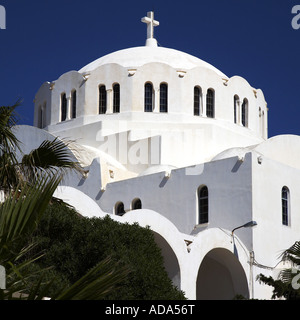 Metropolis Ypapanti, Grèce, Santorin, Thira Banque D'Images