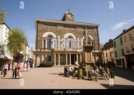 Pays de Galles Carmarthenshire Carmarthen Guildhall Banque D'Images