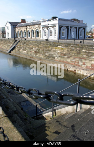 Clarendon dock Belfast Banque D'Images