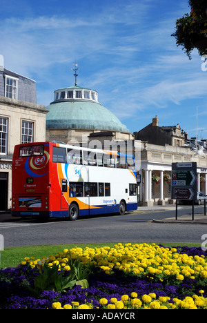 Stagecoach bus à Montpellier à pied, Cheltenham Spa, Gloucestershire, en Angleterre, Royaume-Uni Banque D'Images