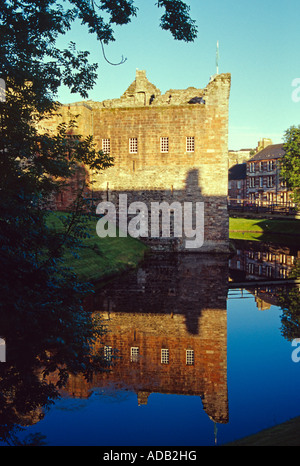 Rothesay Castle est un château en ruine dans la région de Rothesay, la principale ville de l'île de Bute, dans l'ouest de l'Écosse Banque D'Images