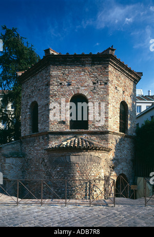 Baptistère des Ariens, Ravenne, construit par Théodoric, 403 - 526 après JC. Banque D'Images