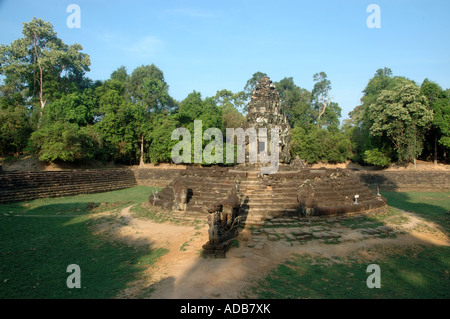 Neak Pean ancien hôpital salon du complexe khmer Angkor au Cambodge Banque D'Images