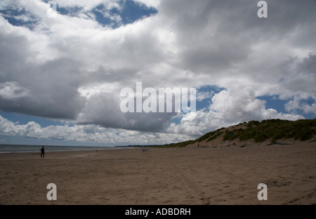 Curracloe beach dans le comté de Wexford scène du Débarquement en Normandie scène dans Saving Private Ryan Banque D'Images