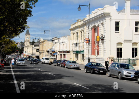 Thames Street Oamaru Otago ile sud Nouvelle Zelande Banque D'Images