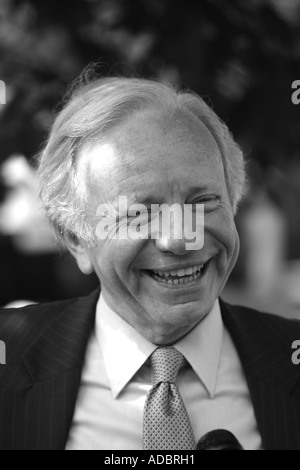 Le sénateur Joe Lieberman du Connecticut Democrat Banque D'Images