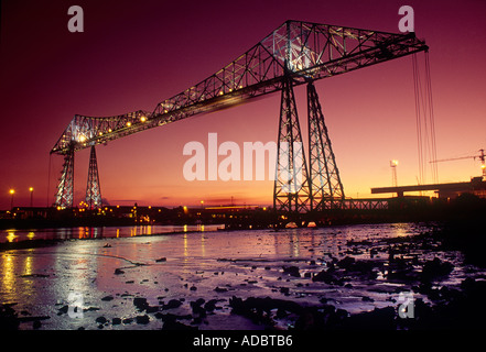 Transporter Bridge Middlesbrough Banque D'Images